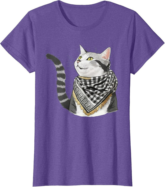 Palestinian Keffiyeh Bissa Cat