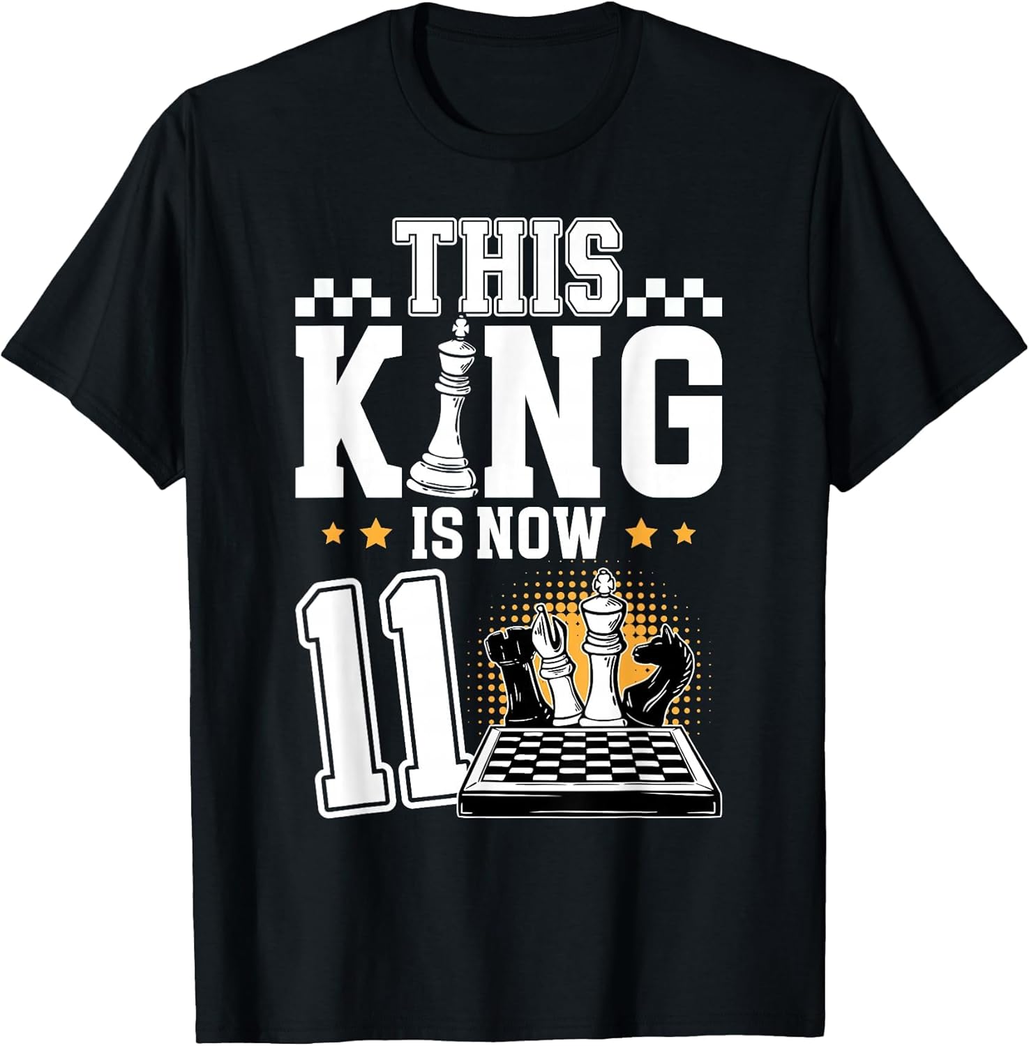 11th Chess Birthday Eleven Year Old Chess Player Birthday