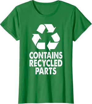 Contains Recycled Parts Organ Transplant