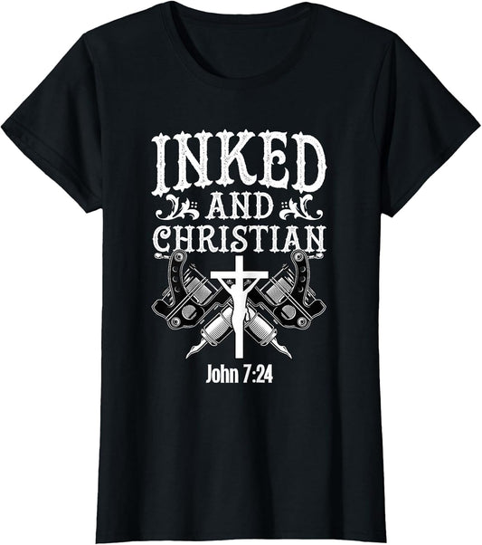 Inked and Christian Jesus Tattooed Women Ink Tattoo Lady
