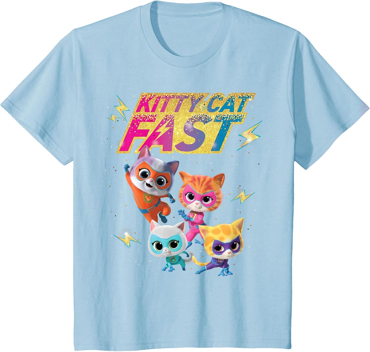 Kids Disney Junior SuperKitties Full Team Kitty Cat Fast