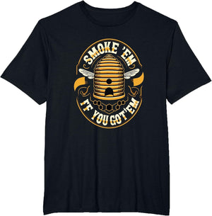 Vintage Smoke 'Em If You Got'em Beekeeper Beekeeping Hive
