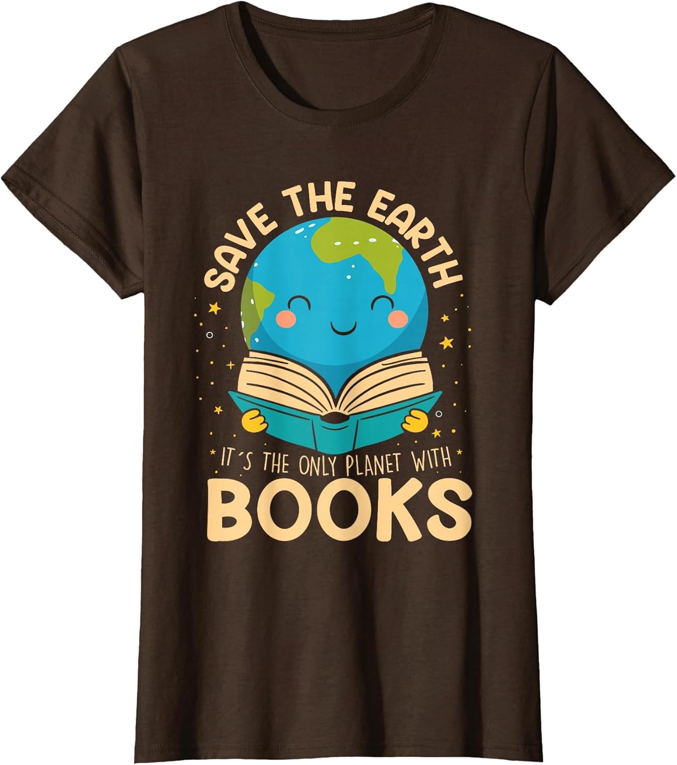 Save Earth It´s Only Planet with Books Reader Earth Day