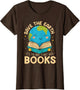 Save Earth It´s Only Planet with Books Reader Earth Day