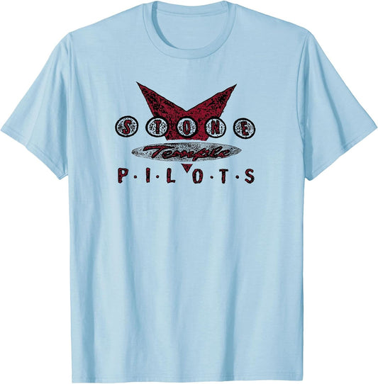 Stone Temple Pilots – Vintage Car Logo Baby Blue