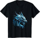 Cool Dragon Head Mythical Dragon Breathing Fire Fantasy Boys