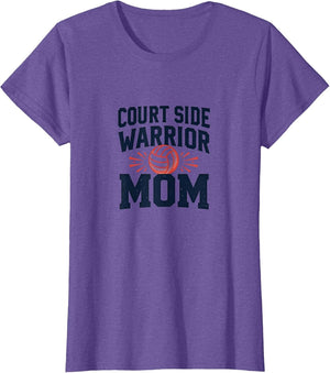 Court Side Warrior Mom Volleyball Design