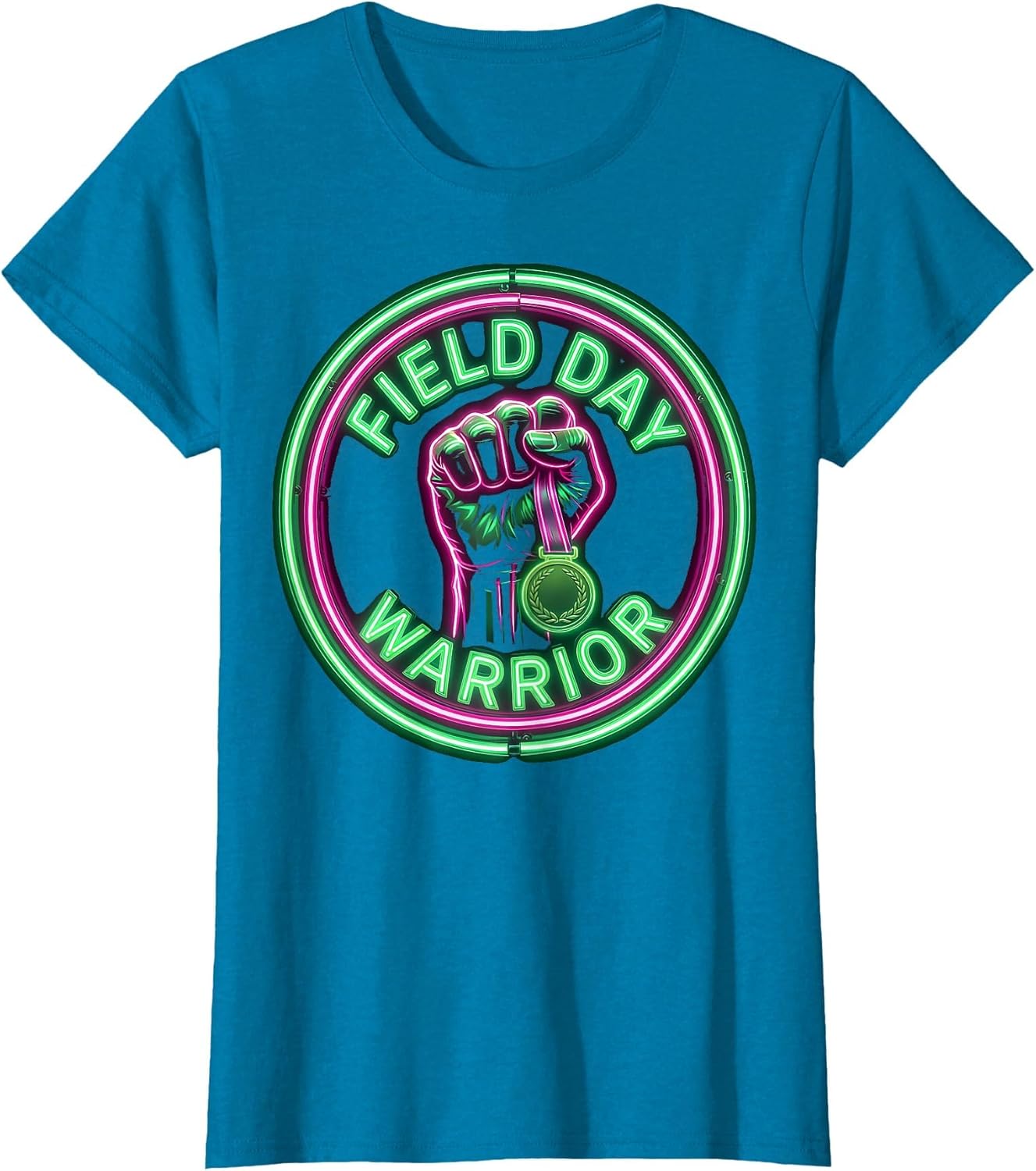 Field Day Warrior Bold Athlete Graphic Design