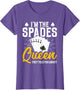 Spades Card Game Set Playing Cards Queen of Spades