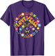 Peace Love Butterfly 60s 70s Tie Dye Vintage Hippie Costume
