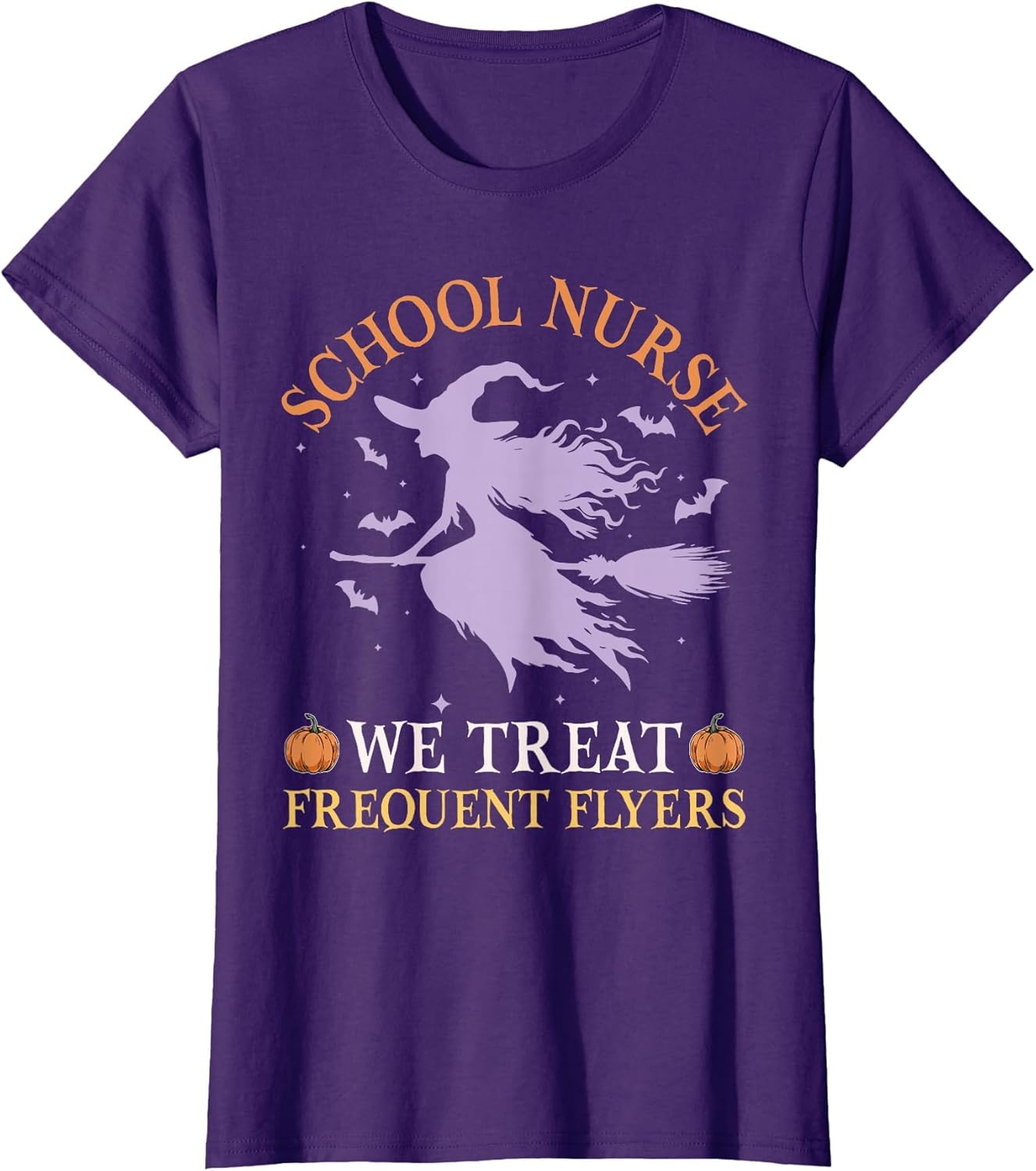 School Nurse We Treat Frequent Flyers Cute Halloween