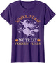 School Nurse We Treat Frequent Flyers Cute Halloween