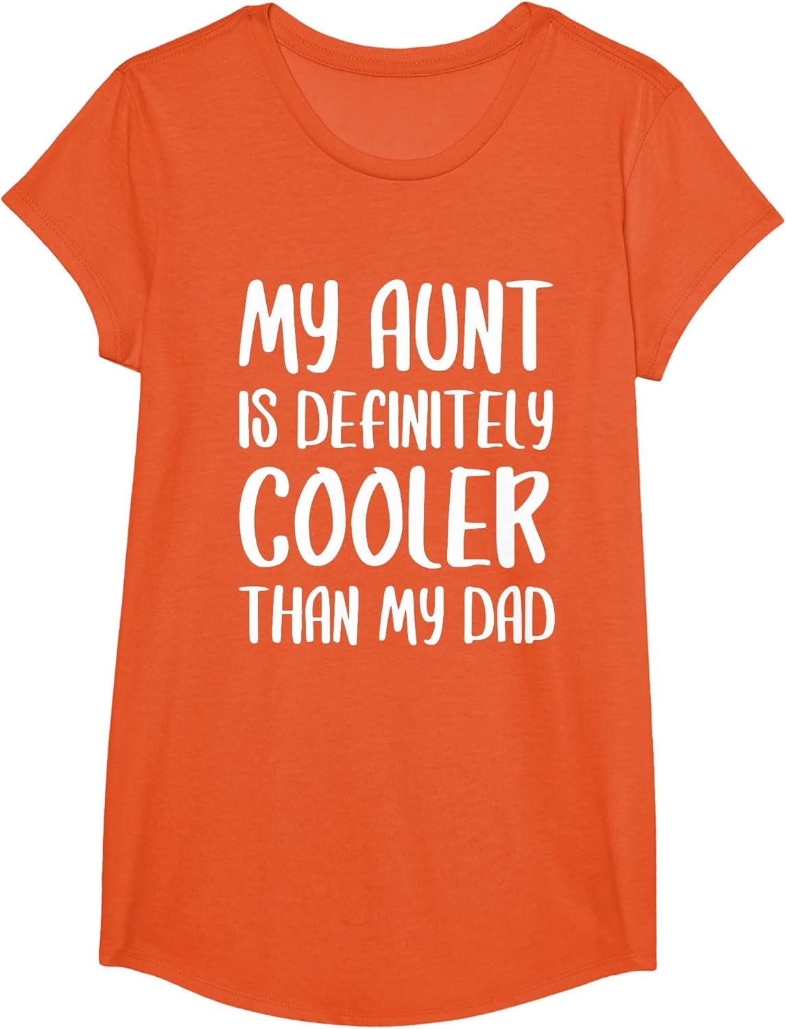 My Aunt is Definitely Cooler Than My Dad Shirt Mothers Day