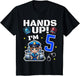 Kids 5th Birthday Boy Police Car Policeman 5 Years Old Officer