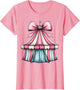 Coquette Bow Circus Carnival Pink Ribbon Mom Mothers Day