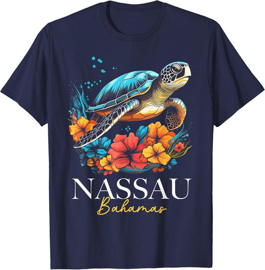 Nassau Bahamas Sea Turtle Diving Surfer Souvenir