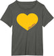 Orlando Soccer City Fan Color Heart Shirt