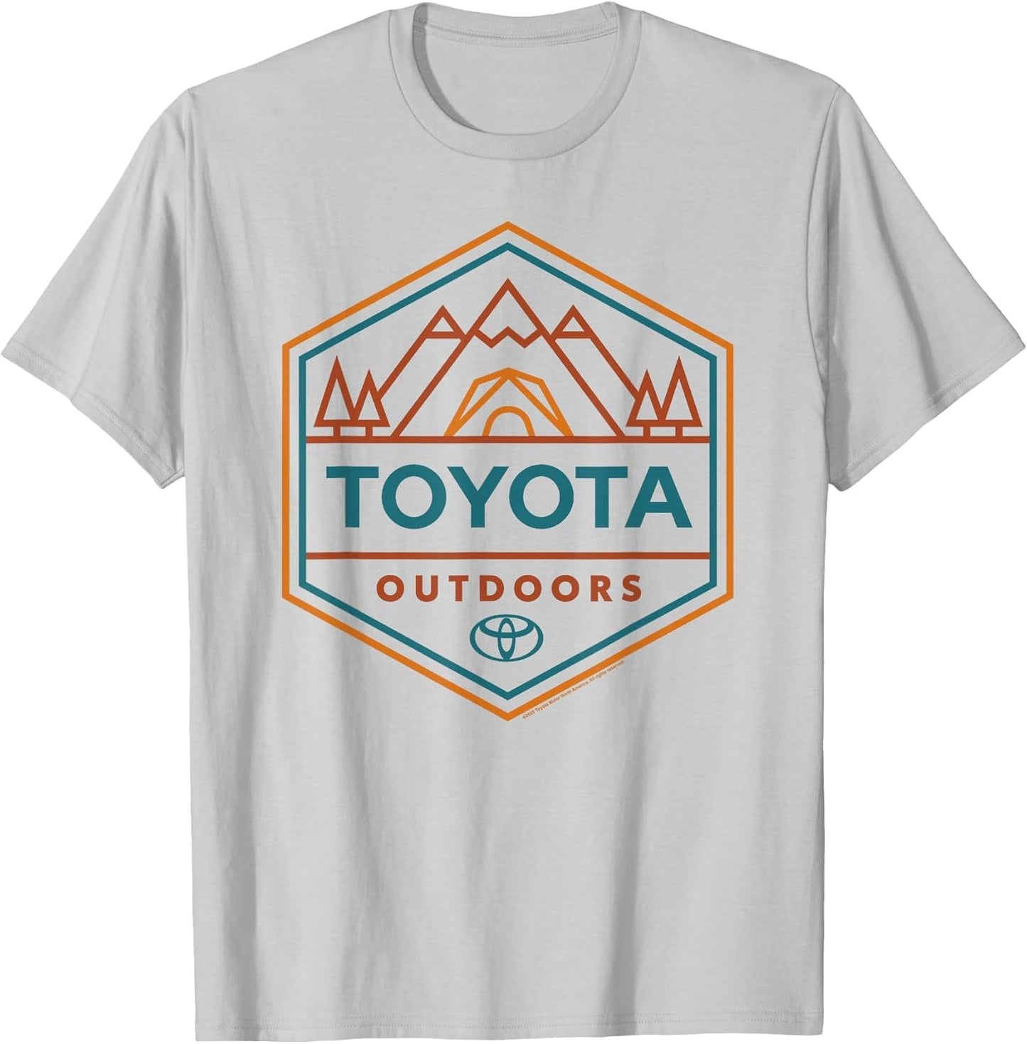 Toyota Outdoors Art Line Big Chest Logo