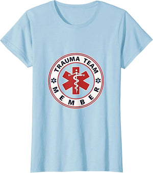 Trauma Team Member ER Nurse Bold Design