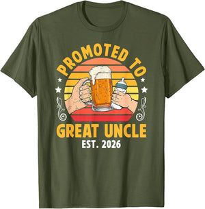 Promoted to Great Uncle 2026 Future Great Uncle to Be