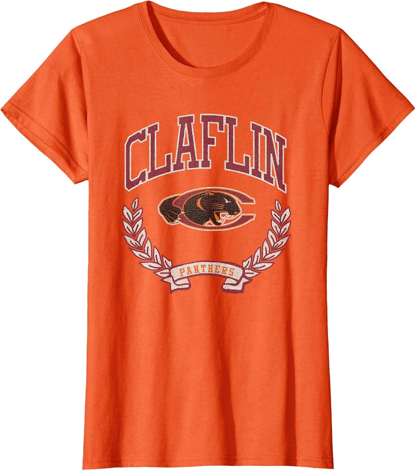 Claflin Panthers Victory Vintage Orange Officially Licensed