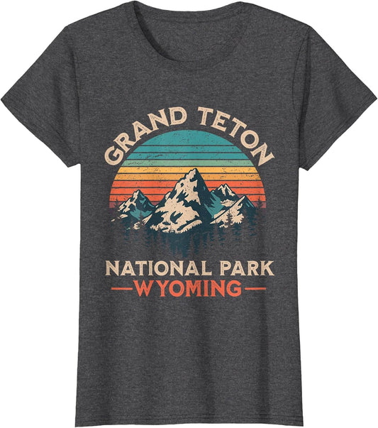 Grand Teton National Park Wyoming Vintage