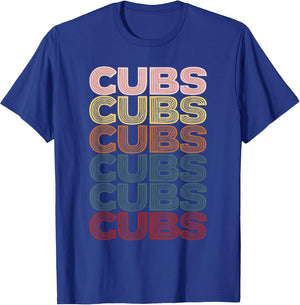 Retro Cubs Name Throwback Vintage