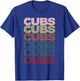 Retro Cubs Name Throwback Vintage