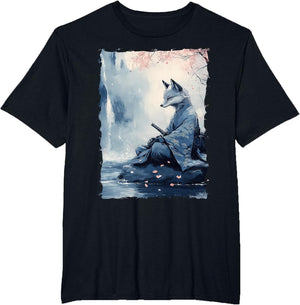 Kitsune Samurai Warrior Japan Myth Fox Spirit