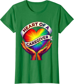 Heart of a Caregiver Heartfelt Tribute Design