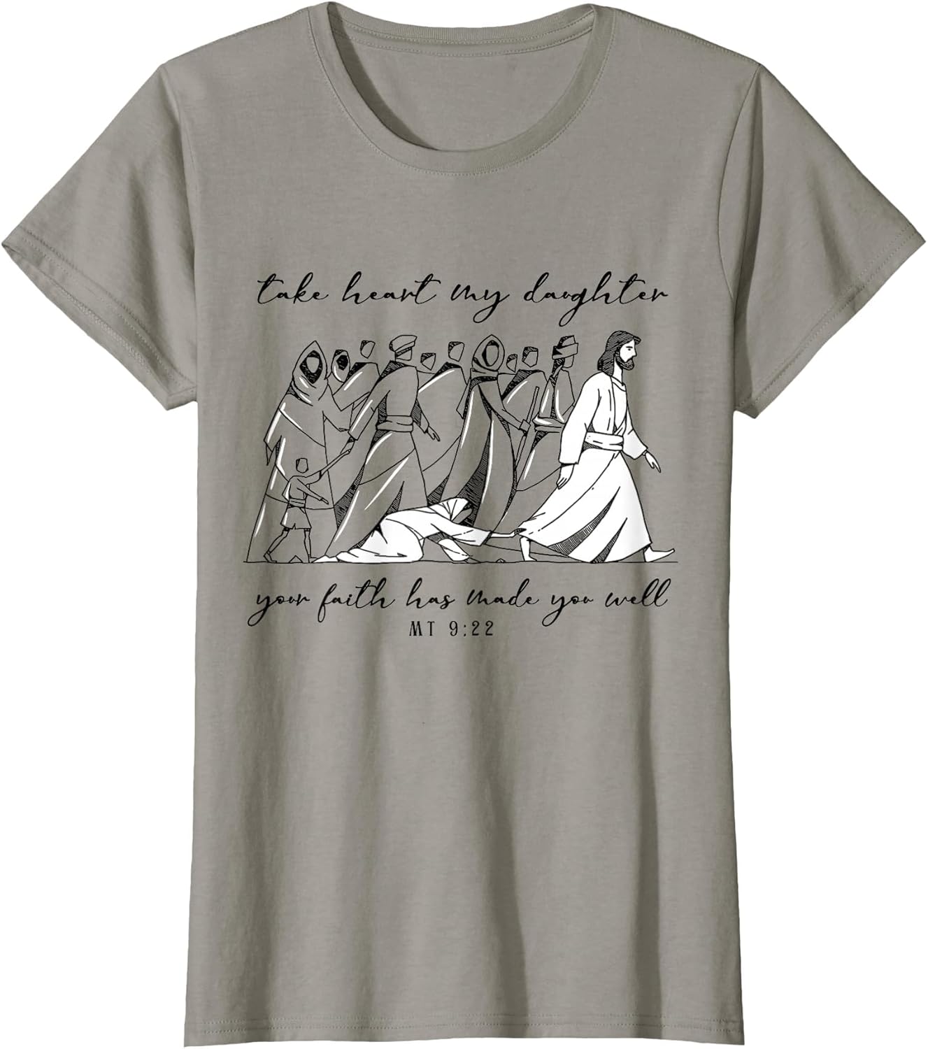 Take Heart My Daughter Jesus Faith Christian Scripture Bible