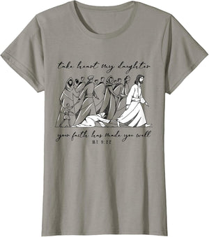 Take Heart My Daughter Jesus Faith Christian Scripture Bible