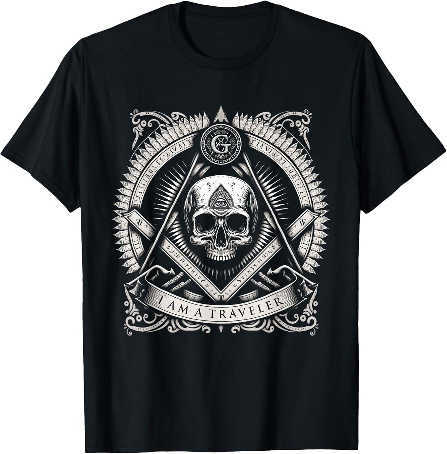 Master Mason, Skull Square and Compass Freemason/Masonic