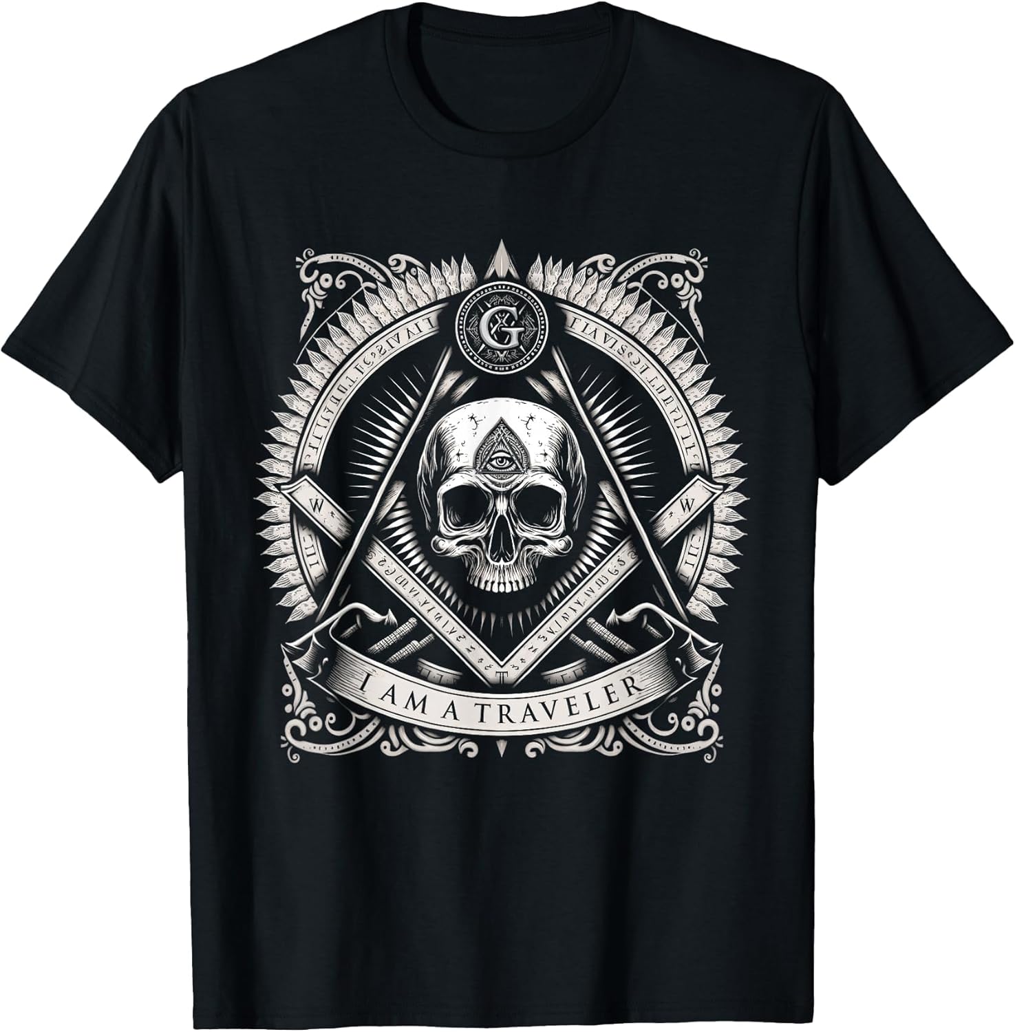Master Mason, Skull Square and Compass Freemason/Masonic