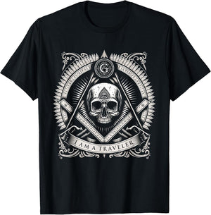 Master Mason, Skull Square and Compass Freemason/Masonic