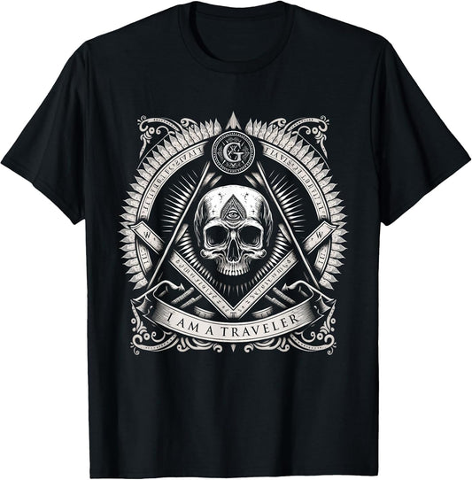 Master Mason, Skull Square and Compass Freemason/Masonic