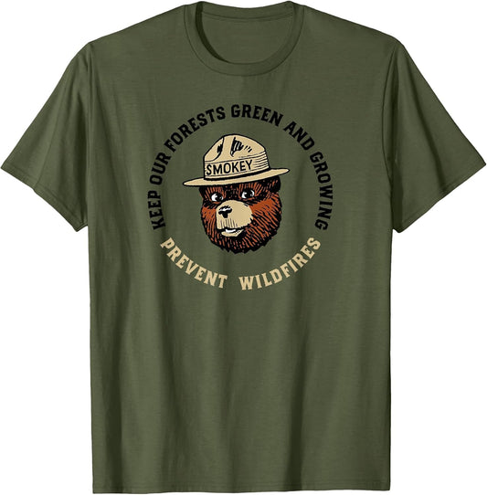 Smokey Bear Keep Our Forests Green & Growing! Vintage