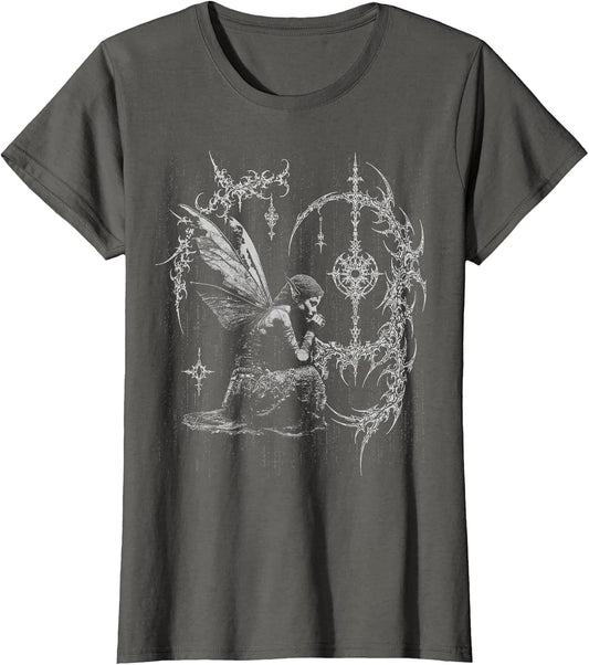 Y2K Grunge Fairy Alt Gothic Sigilism Vintage Graphic