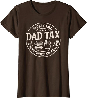 Dad Tax Logo, Funny Daddy Papa Fathers Day