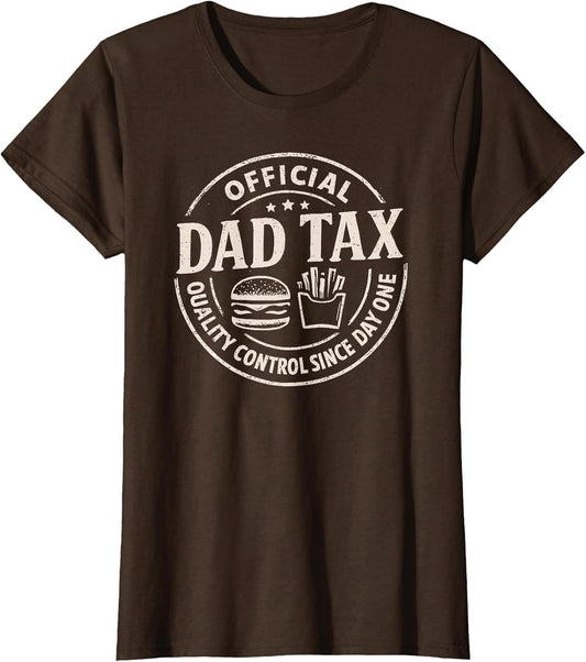 Dad Tax Logo, Funny Daddy Papa Fathers Day