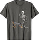 Funny Halloween Australian Cattle Dog and Skeleton
