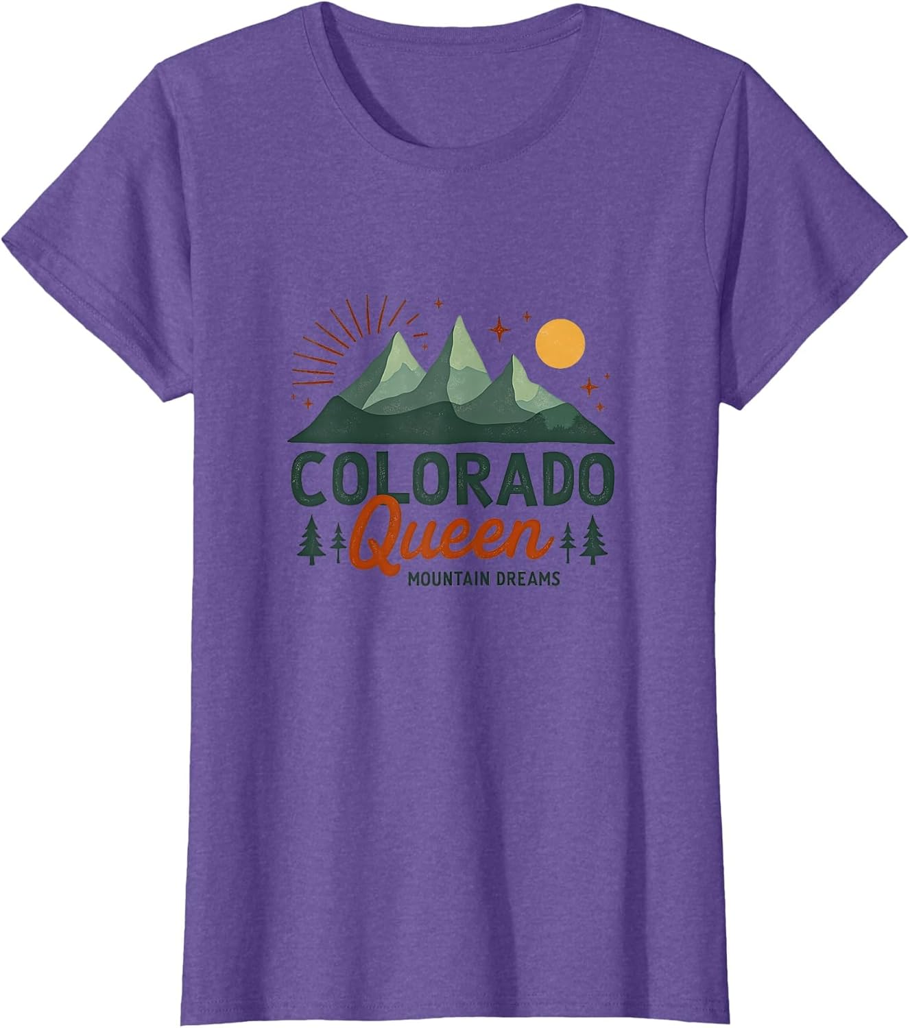 Colorado Queen Mountain Dreams Graphic Design