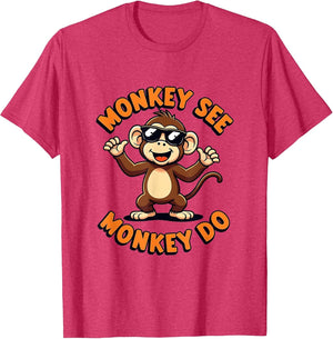 Monkey See Monkey Do Fun Primate Design