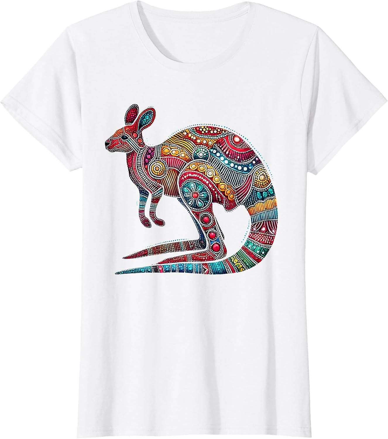 Australian Aboriginal Kangaroo Funny Animal Lover Australia