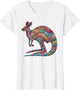 Australian Aboriginal Kangaroo Funny Animal Lover Australia