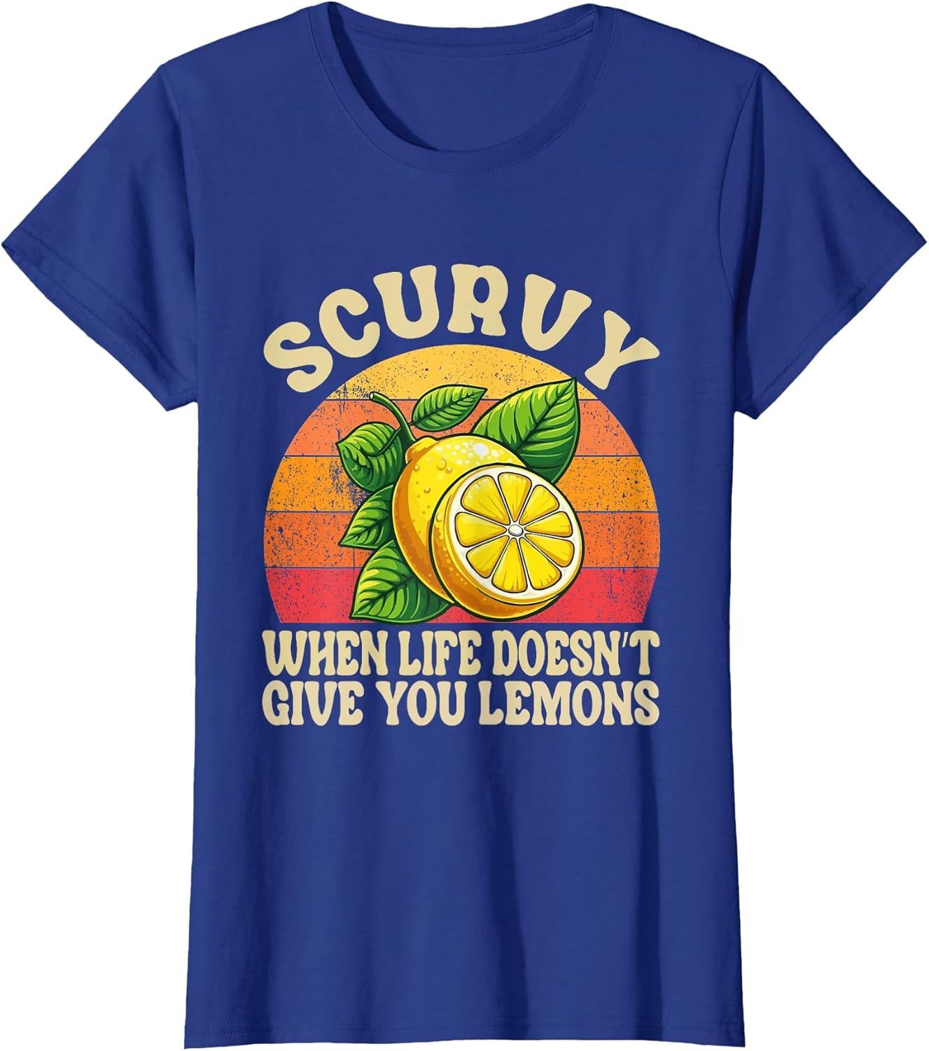 Scurvy When Life Doesn't Give You Lemons Vintage Fruit