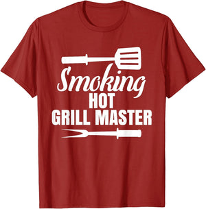 Smoking Hot Grill Master BBQ King Queen of The Grill