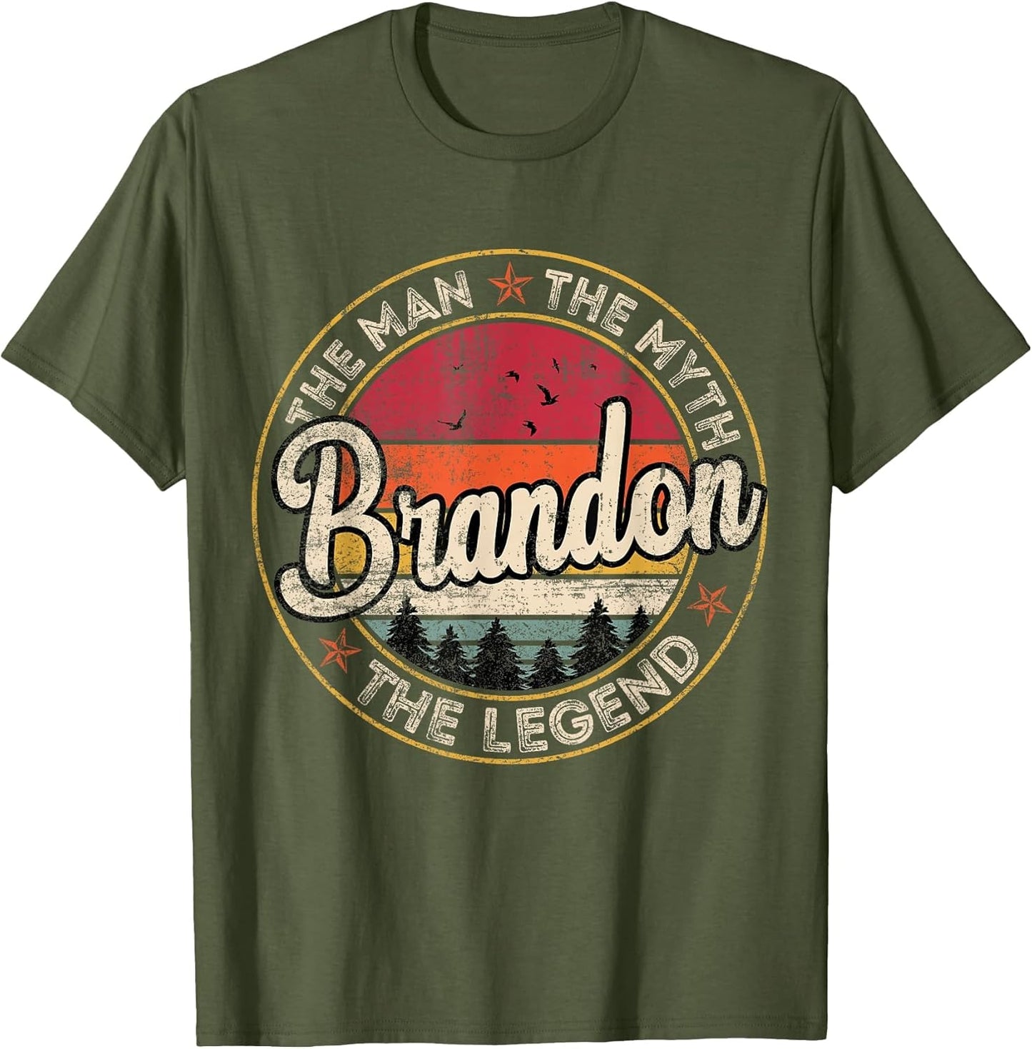 Brandon The Man The Myth The Legend Personalized Name