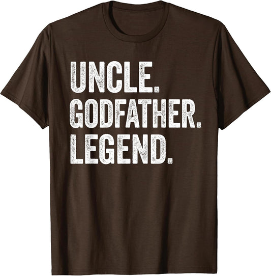 Uncle Godfather Legend - Vintage Distressed Bold Godfather