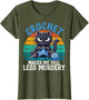 Crochet Makes Me Feel Less Murdery Cat Crochet Women